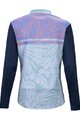 KENNY Cycling summer long sleeve jersey - CHARGER W - blue/multicolour