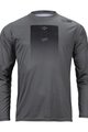 KENNY Cycling summer long sleeve jersey - FACTORY - grey/black