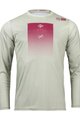 KENNY Cycling summer long sleeve jersey - FACTORY - red/grey