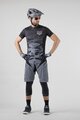 KENNY Cycling short sleeve jersey - INDY - grey/black