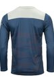 KENNY Cycling summer long sleeve jersey - ELITE - blue