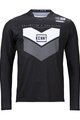 KENNY Cycling summer long sleeve jersey - PROLIGHT - white/black