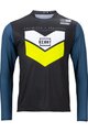 KENNY Cycling summer long sleeve jersey - PROLIGHT - yellow/blue