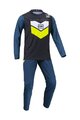 KENNY Cycling summer long sleeve jersey - PROLIGHT KID - yellow/blue