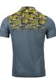 KENNY Cycling short sleeve jersey - CHARGER - yellow/grey