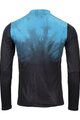 KENNY Cycling summer long sleeve jersey - CHARGER  - light blue/blue