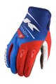 KENNY Cycling long-finger gloves - GLOVES TRACK 24 - red/blue