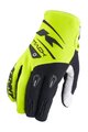 KENNY Cycling long-finger gloves - GLOVES TRACK 24 - yellow/black