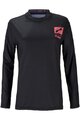 KENNY Cycling summer long sleeve jersey - CHARGER W 24 - black