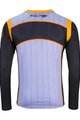 KENNY Cycling summer long sleeve jersey - EVO PRO 24 - white/orange/black