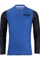 KENNY Cycling summer long sleeve jersey - CHARGER 24 - blue