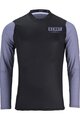 KENNY Cycling summer long sleeve jersey - CHARGER 24 - grey/black