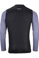 KENNY Cycling summer long sleeve jersey - CHARGER 24 - grey/black