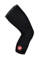 CASTELLI Cycling leg warmers - UPF 50+ - black