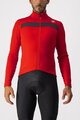 CASTELLI Cycling winter long sleeve jersey - PURO 3 - red