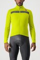 CASTELLI Cycling winter long sleeve jersey - PURO 3 - yellow