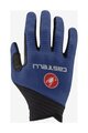 CASTELLI Cycling long-finger gloves - CW 6.1 UNLIMITED - blue