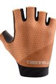 CASTELLI Cycling fingerless gloves - ROUBAIX GEL 2W - orange