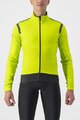 CASTELLI Cycling thermal jacket - ALPHA ROS 2 LIGHT - light green