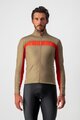 CASTELLI Cycling thermal jacket - MORTIROLO VI - green