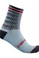 CASTELLI Cyclingclassic socks - AVANTI 12 - light blue/blue