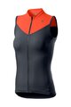 CASTELLI Cycling sleeveless jersey - SOLARIS - blue