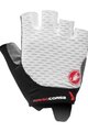 CASTELLI Cycling fingerless gloves - ROSSO CORSA 2 W - white