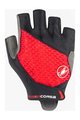 CASTELLI Cycling fingerless gloves - ROSSO CORSA 2 W - red
