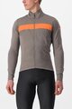 CASTELLI Cycling thermal jacket - RADOPPIA 3 - brown