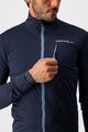 CASTELLI Cycling thermal jacket - GO - blue