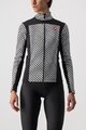 CASTELLI Cycling winter long sleeve jersey - SFIDA 2 W - black/white