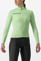 CASTELLI Cycling winter long sleeve jersey - SINERGIA 2 - light green