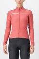 CASTELLI Cycling winter long sleeve jersey - SINERGIA 2 - red