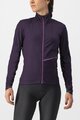 CASTELLI Cycling thermal jacket - GO W - purple