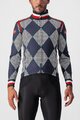 CASTELLI Cycling thermal jacket - PERFETTO ROS LIMITED EDITION - white/blue/red