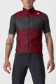 CASTELLI Cycling gilet - UNLIMITED PUFFY - bordeaux