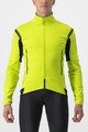 CASTELLI Cycling thermal jacket - PERFETTO ROS 2 CONVERTIBLE - light green