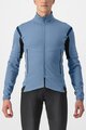 CASTELLI Cycling thermal jacket - PERFETTO ROS 2 CONVERTIBLE - blue