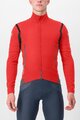 CASTELLI Cycling thermal jacket - PERFETTO RoS 2 CONVERTIBLE - red