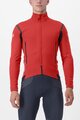 CASTELLI Cycling thermal jacket - PERFETTO RoS 2 - red