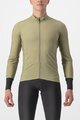 CASTELLI Cycling winter long sleeve jersey - FLIGHT LS AIR - green