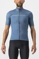 CASTELLI Cycling short sleeve jersey - PRO THERMAL MID - blue