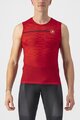 CASTELLI Cycling sleeveless jersey - INSIDER - red