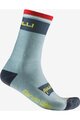 CASTELLI Cyclingclassic socks - QUINDICI SOFT MERINO - light green