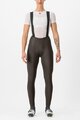 CASTELLI Cycling long bib trousers - FREE AERO RC W DT - brown