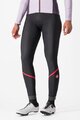 CASTELLI Cycling long trousers withot bib - VELOCISSIMA THERMAL - black