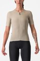 CASTELLI Cycling short sleeve jersey - PREMIO W - beige