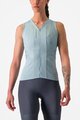 CASTELLI Cycling sleeveless jersey - ANIMA 4 - light blue