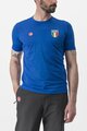 CASTELLI Cycling short sleeve t-shirt - ITALIA MERINO - blue