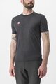 CASTELLI Cycling short sleeve t-shirt - MERINO - black